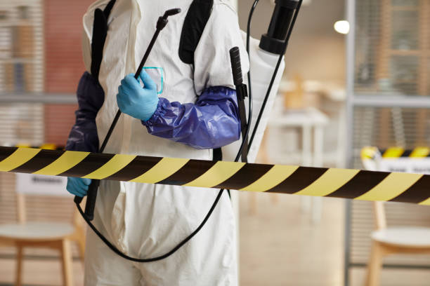 Professional Trauma Scene Cleanup technician working in Westwood, NJ